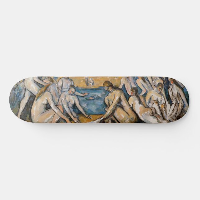 Skateboard Paul Cezanne - Los grandes bañistas (Horz)