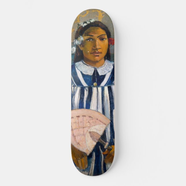 Skateboard Paul Gauguin - Los antepasados de Tehamana (Anverso)