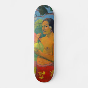 Skateboard Paul Gauguin - Mujer sosteniendo una fruta