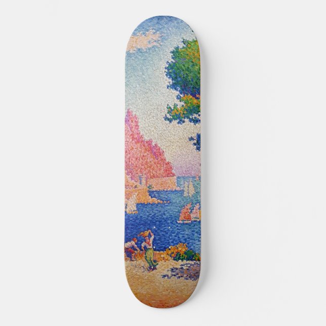 Skateboard Paul Signac - Capo di Noli (Anverso)