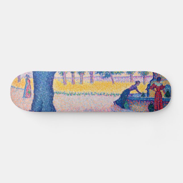 Skateboard Paul Signac - Fuente de los Lices, Saint-Tropez (Horz)