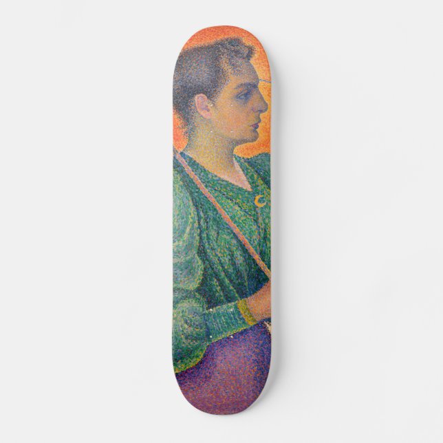 Skateboard Paul Signac - Mujer con parasol (Anverso)
