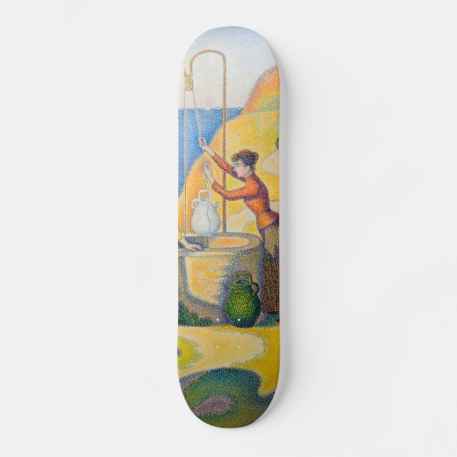 Skateboard Paul Signac - Mujeres en el pozo (Anverso)