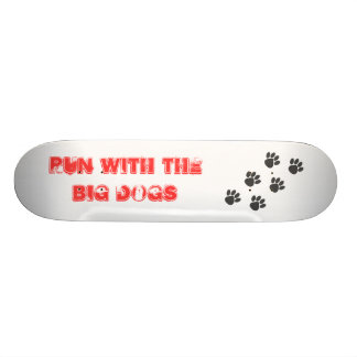 Skateboard PawPrintTrail, funcionamiento con los perros