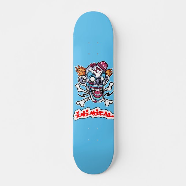 Skateboard Payaso malvado (Anverso )