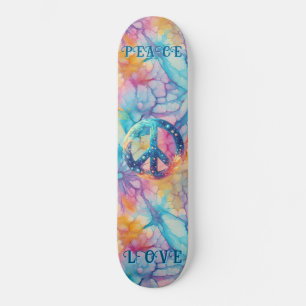 Skateboard Paz Amor Tie-Dye