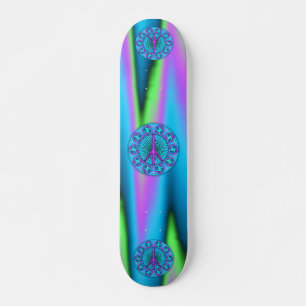 Skateboard Paz ~ Cubierta para patinaje sobre hojas