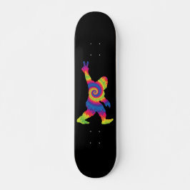 Skateboard Peace Love Bigfoot - Amantes de pie grande