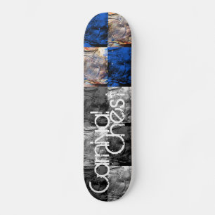 Skateboard pecho de carnaval