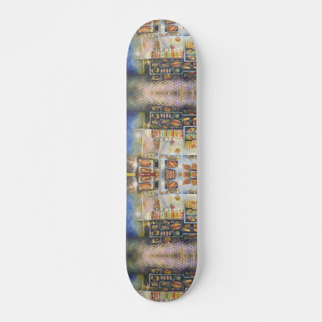Skateboard Peligrosamente Cerca De La Diversión (Anverso )