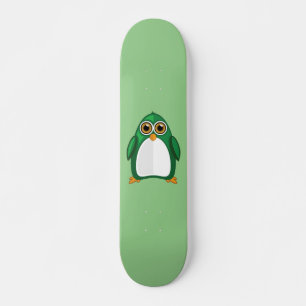 Skateboard Penguin Green