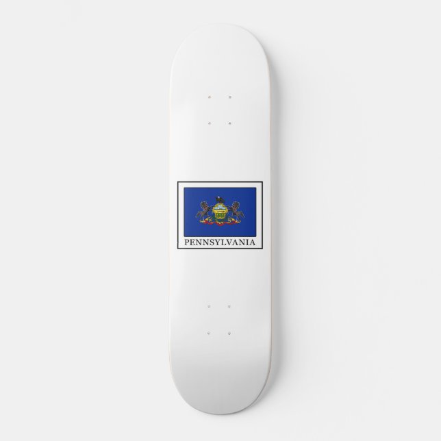 Skateboard Pennsylvania (Anverso)
