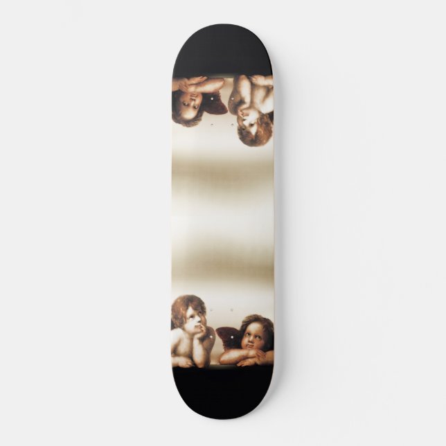 Skateboard Pensamiento de las querubes de Sistine Madonna (Anverso)