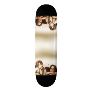 Skateboard Pensamiento de las querubes de Sistine Madonna