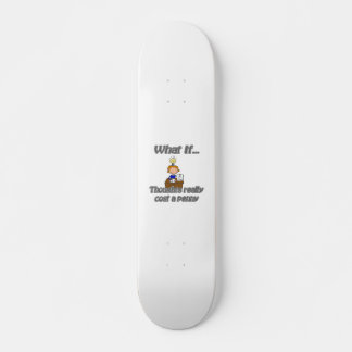 Skateboard pensamientos de pene