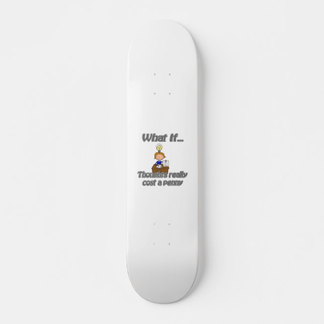 Skateboard pensamientos de pene (Anverso )