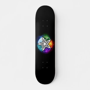 Skateboard Pentagrama de Wiccan