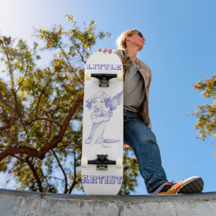 Skateboard Pequeña artista aspirante