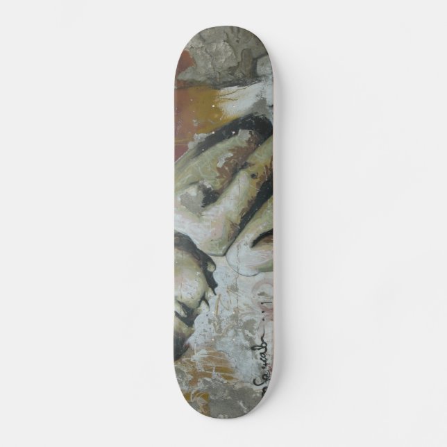 Skateboard Pequeño graffiti (Anverso)