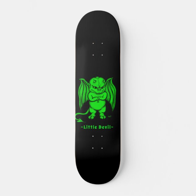Skateboard Pequeño y desagradable diablo (Anverso)