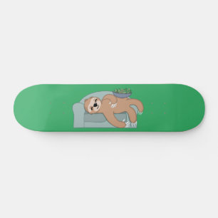 Skateboard Perezosa jungla tropical