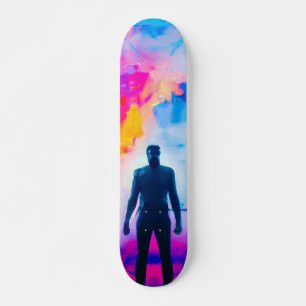 Skateboard Permanecer en colores