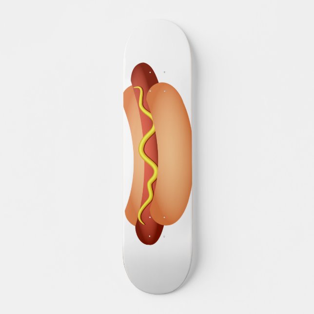 Skateboard Perrito caliente (Anverso )