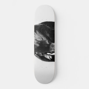 Skateboard perro bw regal