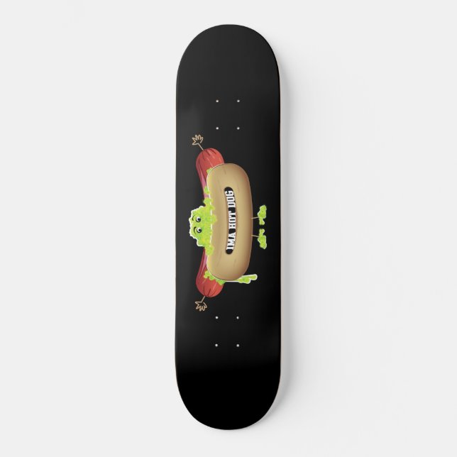 SKATEBOARD PERRO CALIENTE (Anverso)