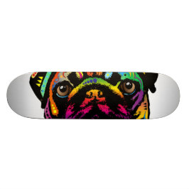 Skateboard Perro del barro amasado