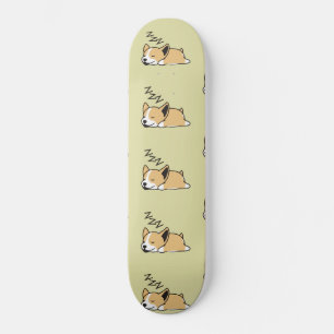 Skateboard Perro dormido de Corgi galés