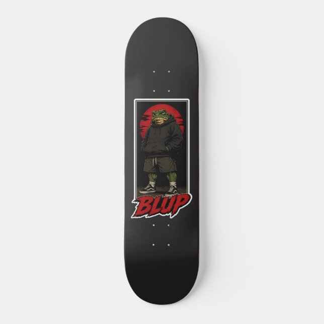Skateboard Personaje Gráfico de Doom The Toad Streetwear  (Anverso)