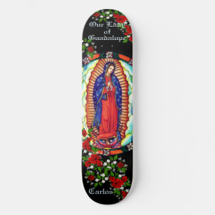 Skateboard Personaliza el nombre de nuestra Señora Virgen de 