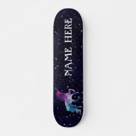 Skateboard Personaliza tu propio unicornio mágico colorido