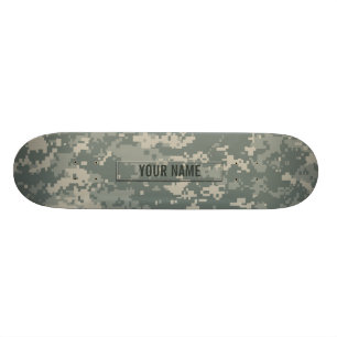 Skateboard Personalizable del camuflaje del ACU del ejército