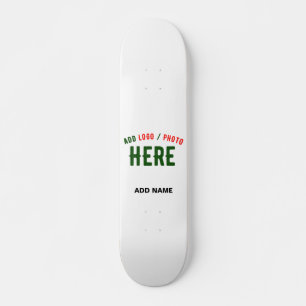 SKATEBOARD PERSONALIZABLE MODERNO ESTILO BLANCO VERIFICADO MA