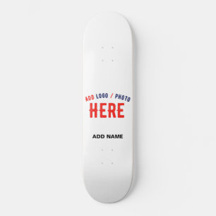 SKATEBOARD PERSONALIZABLE MODERNO ESTILO BLANCO VERIFICADO MA