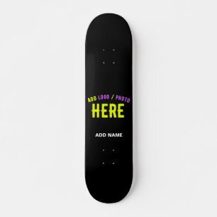 SKATEBOARD PERSONALIZABLE MODERNO ESTILO NEGRO VERIFICADO MAR
