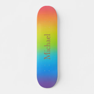 Skateboard Personalizable Nombre personalizado Diseño arcoir