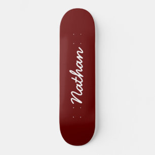 Skateboard Personalizable rojo