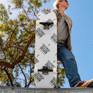Skateboard Personalizada Empresa Marca Minimalista Personaliz