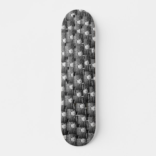 Skateboard personalizado '50c Skeeball' (Anverso )