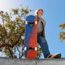Skateboard personalizado - Añadir tu nombre