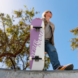 Skateboard personalizado - Añadir tu nombre