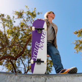 Skateboard personalizado - Añadir tu nombre