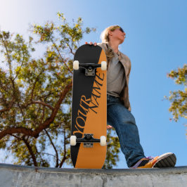 Skateboard personalizado - Añadir tu nombre