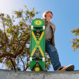 Skateboard personalizado "chico grosero" al estilo