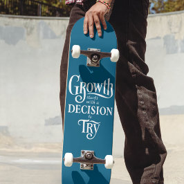 Skateboard personalizado - Comienza el crecimiento