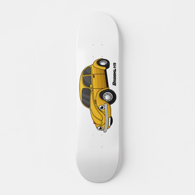 Skateboard Personalizado de coche clásico  (Anverso )