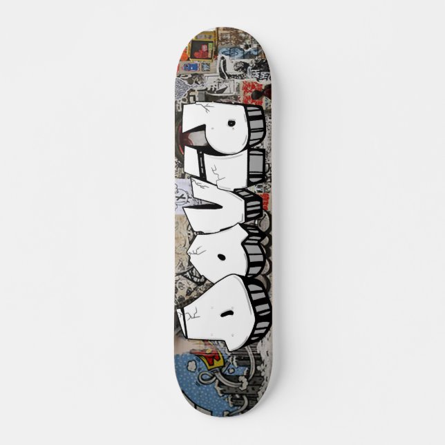 Skateboard personalizado de David Graffiti Persona (Anverso )